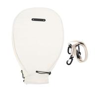 Tihebeyan Sac DE Tennis, Sac à Dos Sling à Dos DE Tennis DE Résistance à l'eau pour Hommes Femmes avec Bretelles Réglables 2 CAPPARTIMENT DE Racket (White)
