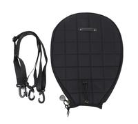 Tihebeyan Sac DE Tennis, Sac à Dos Sling à Dos DE Tennis DE Résistance à l'eau pour Hommes Femmes avec Bretelles Réglables 2 CAPPARTIMENT DE Racket (Black)