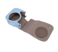 Tihebeyan Sac en Cuir PU de Chambre Instantanée avec Bandoulière, Cadres Photo et Miroir Selfie pour Mini 12 Utilisateurs (Blue)