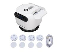 Tihebeyan Shuffler de Carte Automatique, Machine à Transmettre à 360 ° Rotative de Mélange pour 8 Joueurs avec 4 Télécommandes sans Fil Batterie Rechargeable et Moteur Ultra Silencieux