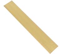 TIHONORI 1 pc Barre Plate en Laiton épaisseur 4mm Longueur 500mm Largeur de 4mm à 70mm Rectangle carré en métal Solide Barre Stock pour l'artisanat Hobby,25mm