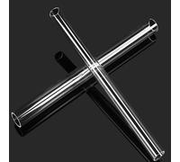 TIHONORI 2 Tubes acryliques OD 38mm - 50mm Épaisseur de paroi Longueur optionnelle 500mm pour Les projets de Bricolage, Lampes, systèmes de Refroidissement par Eau,Clear,38mm&2mm