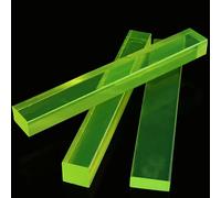 TIHONORI Barre Polyuréthane Barre Carrée PU Lot de 2 500mm Long, Dureté Shore A 80, Bande Élastique Durable pour Absorption des Chocs et Amortissement des Vibrations,3x20mm