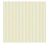 TIHONORI Barres en Laiton, Tige Ronde Solide en Laiton, 500mm de Longueur, pour Matériel de Bricolage, Modèles de Voitures, Avions, Bateaux, Navires,30 Pcs 2 mm