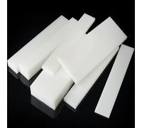 TIHONORI Feuille en Plastique PVC Blanc, 1000 mm × 20 mm, épaisseur de 3 à 30 mm, Planche rectangulaire pour Bricolage, modélisme, découpe, Artisanat, projets d'ingénierie,20mm