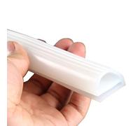 TIHONORI Joint Silicone Haute Température 2M, Joint Porte Four E Profil, Silicone Gasket Résistant Chaleur, Joint Four Industriel, Joint d'Étanchéité Four pour Four Industriel, Séchage,18x15mm