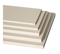 TIHONORI Plaque Peek Anti-Statique, Plaque Plastique Polyéther Conductrice Haute Température, Matériau Peek Avancé pour Usage Industriel et DIY,100×200×20mm