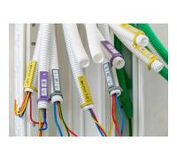 TIIB 32mm Ivoire RAL1015 - Conduit avec Tire-fils 50m - b34432 - IBOCO