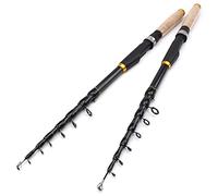 Tiiiopkvvv 1.8M 2.1M 2.4M 2.7M 3.0M 3.6M Thin Wire Rod Super Short Bag Carry Rotary Rod Extension Type Rod (Taille : 3 m) ()
