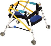 Tiiiopkvvv Aide à la rééducation des membres inférieurs pour l'entraînement directionnel à quatre roues des membres inférieurs handicapés glissant e enfant (taille : L)