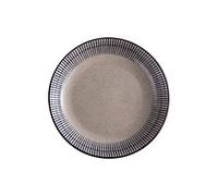 Tiiiopkvvv Assiette à dîner japonaise en céramique assiette profonde pour la maison, fête, restaurant Assiette creuse ronde créative pour la maison, fête, restaurant Assiette de 8 pouces (taille