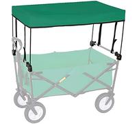 Tiiiopkvvv Auvent de chariot extérieur pliable et protection solaire pour chariot pour enfants pour nettoyer l'ombre du chariot utilitaire - Convient pour la plage, le camping, les courses et le
