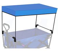 Tiiiopkvvv Auvent de chariot pliable Auvent de chariot extérieur poussée à la main chariot de plafond Auvent adapté pour les loisirs en plein air camping pique-nique plage pêche shopping (couleur : I