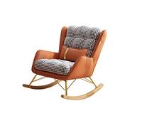 Tiiiopkvvv Balcon Fauteuil à bascule simple Canapé de repos Canapé de repos Canapé paresseux Canapé de salon Chaise de canapé Shakeable (couleur : 06, taille : pédales) (6 pas de pédales)