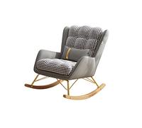 Tiiiopkvvv Balcon Fauteuil à bascule simple Canapé de repos Canapé de repos Canapé paresseux Canapé de salon Fauteuil de salon Fauteuil de canapé secouable (couleur : 06, taille : pédales) (1 sans
