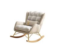 Tiiiopkvvv Balcon Fauteuil à bascule simple Canapé de repos Canapé de repos Canapé paresseux Canapé de salon Fauteuil de salon Fauteuil de canapé secouable (couleur : 06, taille : pédales) (2 sans