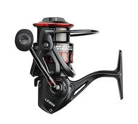 Tiiiopkvvv Bobine de pêche à bascule interchangeable en acier inoxydable pour débutants et amateurs de pêche (couleur : noir + rouge) série 3000