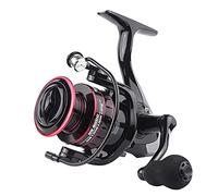 Tiiiopkvvv Bobine de pêche rotative en aluminium pour la pêche, convient pour les débutants et les amateurs de pêche 6000