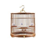 Tiiiopkvvv Cage rétro brodée Boutique Tiroir Cage à oiseaux Cage à oiseaux Perchoirs de voyage