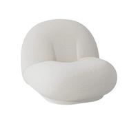 Tiiiopkvvv Canapé paresseux en cachemire tatami pour balcon, salon, chambre à coucher, loisirs, petit canapé simple (77 × 76 × 68 cm)