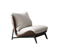 Tiiiopkvvv Canapé simple chaise en cuir chaise simple maison tissu simple moderne chaise simple salon chambre balcon loisirs canapé chaise (couleur : 06) (1)