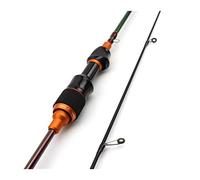 Tiiiopkvvv Canne à pêche 1,8 m Ul Canne à leurre à lancer lent 3-7 g Leurre Cannes ultralégères Ultra légères Pointes solides Pôle coloré Belle canne à pêche Combos de pêche (couleur : gris clair