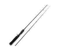 Tiiiopkvvv Canne à pêche Canne à pêche, canne à leurre de 1,68 m Canne à pêche Leurre Poids 1-7 g Bâton de pêche Pêche Sport de plein air Poisson matériel de pêche Combos de pêche (couleur : gris