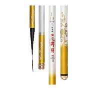 Tiiiopkvvv Canne à pêche portable canne à pêche ultra légère super dure 3,6 ~ 7,2 mètres ruisseau main poteau manche manche manche fibre de carbone canne à pêche pêche matériel de pêche combos (taille