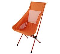 Tiiiopkvvv Chaise de camping légère et pliable à haut dossier avec sac de transport en aluminium e 600D tissu Oxford respirant confortable pour le camping et la randonnée