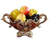 Tiiiopkvvv Corbeille à fruits en résine - Panier de rangement pour fruits, desserts, apéritifs, gâteaux, bonbons pour fête, mariage, anniversaire, thé de l'après-midi