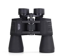 Tiiiopkvvv DZWSD Jumelles HD 10 x 50 à vision nocturne pour adultes et enfants, grand oculaire prisme Bak4 étanches avec support de téléphone portable, adaptées pour l'observation des oiseaux, les