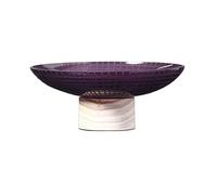 Tiiiopkvvv Panier à fruits et légumes de comptoir Bol moderne en verre léger de luxe Assiette à fruits Personnalité Creative Home Table basse Table à manger Assiette à collation Bol à fruits Plateau à
