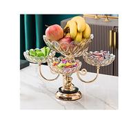 Tiiiopkvvv Panier à fruits et légumes pour comptoir de cuisine, plateau à fruits empilable multicouche, panier de présentation, bol à fruits, centre de table