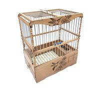 Tiiiopkvvv Perchoir en bois fait à la main pour petit canari