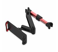 Tiiiopkvvv Support de téléphone télescopique pour coussin arrière de voiture, support de téléphone pour tablette, siège de voiture, support de montage pour appui-tête arrière, 4 à 11 pouces (couleur