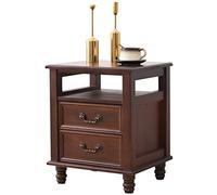 Tiiiopkvvv Table de chevet générique en bois massif pour chambre à coucher, table de chevet américaine, meuble de rangement de chambre à coucher, pin simple, mini armoire étroite multifonction pour la