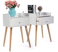 Tiiiopkvvv Table de chevet générique pour chambre à coucher, chambre à coucher, table de chevet de luxe avec tiroirs, chambre à coucher, salon, couloir, pour la maison et le bureau