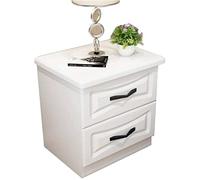 Tiiiopkvvv Table de chevet générique pour chambre à coucher, table de chevet nordique, simple, moderne, simple, en bois massif, petite armoire, petit appartement, chambre à coucher, casier de