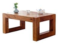 Tiiiopkvvv Table de sol japonaise antique - Petite table basse en bois massif - Tatami - Baie vitrée - Petit balcon - Petite table d'autel de méditation en bois massif (60 x 40 x 30 cm)