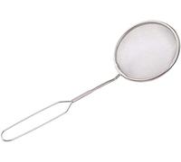 Tiiiopkvvv Ustensiles de cuisine passoire écumoire cuillère fendue passoire à thé en maille fine passoire en acier filtre à mailles fines écumoire écumoire pour cuisine restaurants passoire louche