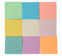 Tiiyee Bloc De Sculpture En Caoutchouc, 9PCS Blocs Sculptures Kit Fabrication Timbres Coloré Double Pour Gravure L'impression Projet D'artisanat Machines Bricolage Créatifs Débutants Professionnels
