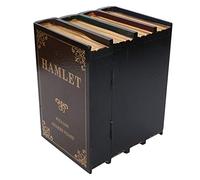 Tiiyee Boîte Rangement Forme Livre, Bijoux Bois Vintage Style Coffre Trésor Secrète Cachée Plateau Décoration Livres Organisateurboîte Décorative Fêtes Anniversaire Mariage Faux Bureau Domicile Foncé
