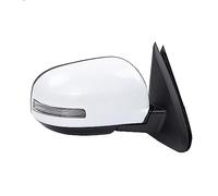 TiJeRa Rétroviseurs Rabattables Électriquement Et Chauffants Pour Mitsubishi Outlander 2013-2020 Indicateur Led Blanc Côté Passager