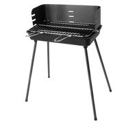 TIKAL Barbecue à charbon -Cuve en fonte française - 61,5x39x77cm