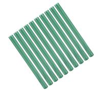 TIKATARER 10 Pièces Bâtons de Cire à Cacheter, Petite Tige de Sceau de Cire Ronde Multicolore, Bâtons de Sceau de Carte d'invitation Bricolage, Idéal pour les Lettres, les Enveloppes et (Vert sapin)