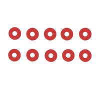 TIKATARER 10 Pièces Bouchons à Vis de Poignée de Moulinet de Pêche, Couvercles de Bouton de Poignée de Moulinet, Couvercles de Boulons avec Joints, Pièces de Rechange pour Kit de Réparation de