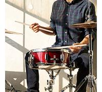 TIKATARER 2 Paires de Baguettes en Bois d'érable, Baguettes Classiques de Taille 5A 5B, en Bois d'érable Américain avec un Bon équilibre et une Bonne Sensation de Main, Idéales pour la Pratique de