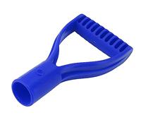 TIKATARER 32 Mm D Poignée en Plastique Manche de Bêche de Remplacement Poignée de Pelle Universelle pour la Neige, Creusant, Ratissant la Conception Ergonomique Non Glissée, s'adapte aux (Blue)