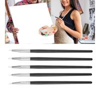 TIKATARER 5 Pièces Stylos Pinceaux en Silicone pour Modelage D'Argile | Embouts souples et flexibles, façonneurs antiadhésifs pour sculpter, sculpter et lisser, outils de modélisation de