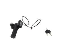 TIKATARER Accélérateur 48 V avec écran intégré et Bouton M, Accélérateur de Contrôle de Remplacement du Compteur de Vitesse, Interface 7 Broches Compatible avec le Vélo Tout-terrain électrique